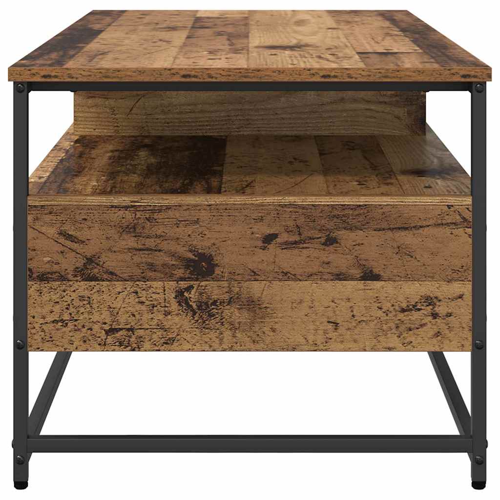 Konferenční Stolek Staré Dřevo 100 X 51 X 45 Cm