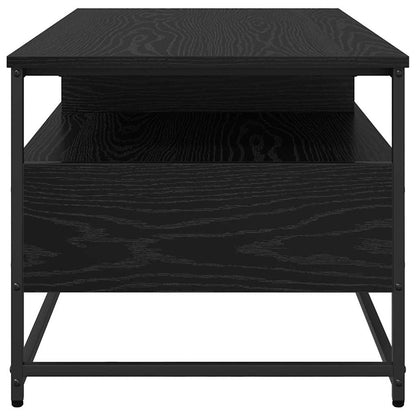 Konferenční Stolek Černý Dub 100 X 51 X 45 Cm Kompozitní Dřevo