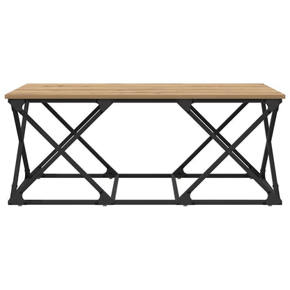 Konferenční Stolek Artisanový Dub 100 X 49 X 40 Cm
