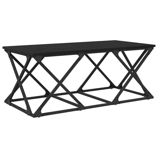 Konferenční Stolek Černý Dub 100 X 49 X 40 Cm Kompozitní Dřevo