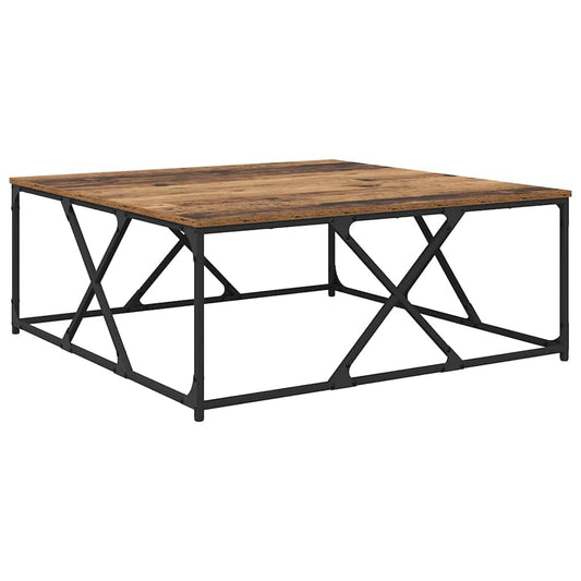 Konferenční Stolek Staré Dřevo 100 X 100 X 40 Cm
