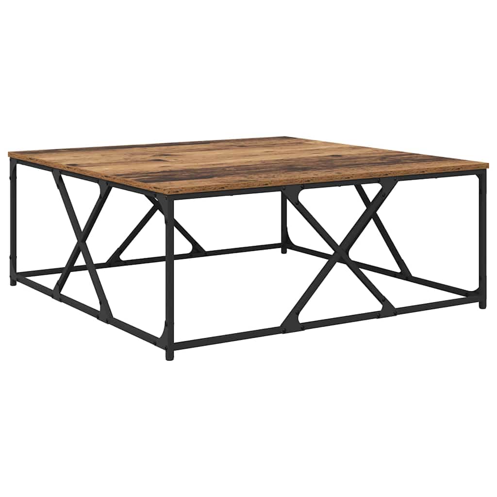 Konferenční Stolek Staré Dřevo 100 X 100 X 40 Cm
