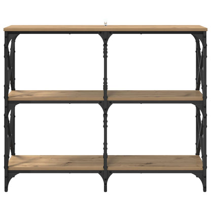 Konzolový Stolek Artisanový Dub 100 X 28 X 80,5 Cm