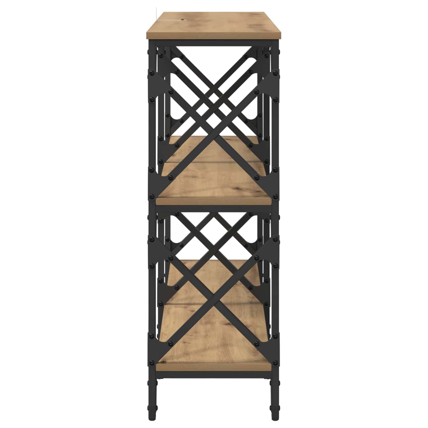 Konzolový Stolek Artisanový Dub 100 X 28 X 80,5 Cm