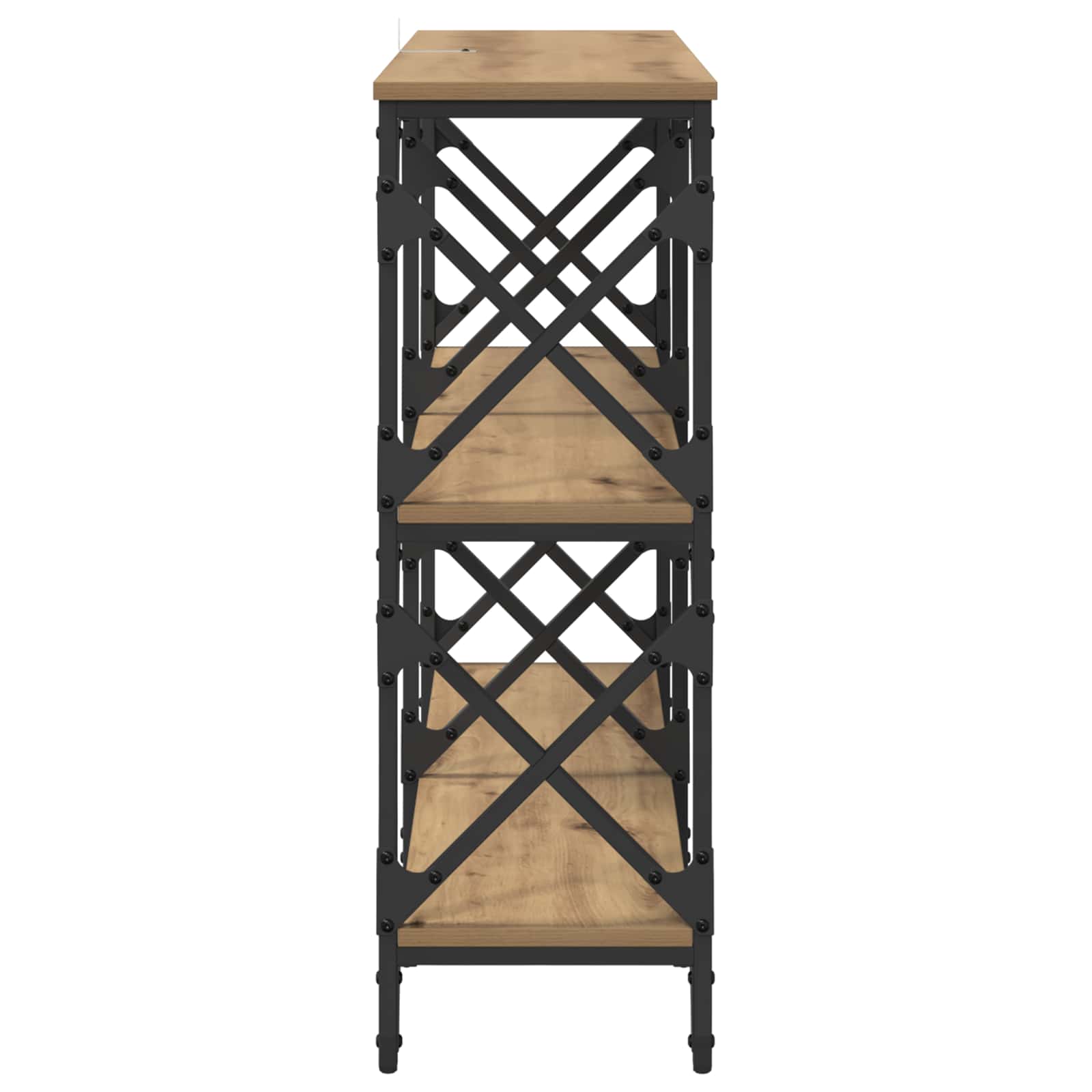 Konzolový Stolek Artisanový Dub 100 X 28 X 80,5 Cm