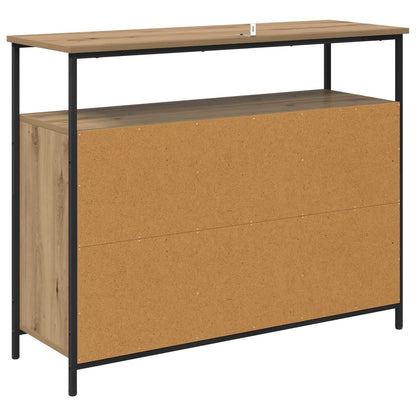 Servírovací Skříň Artisanový Dub 100 X 35 X 80 Cm