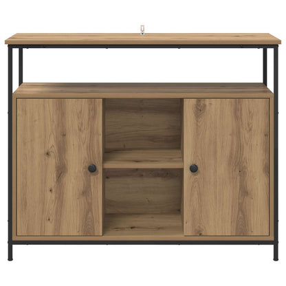 Servírovací Skříň Artisanový Dub 100 X 35 X 80 Cm