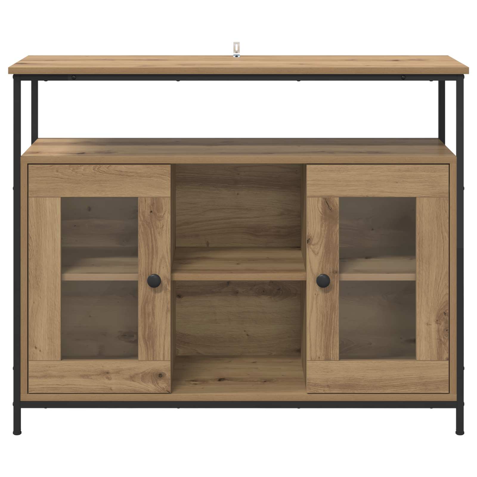 Servírovací Skříň Artisanový Dub 100 X 35 X 80 Cm