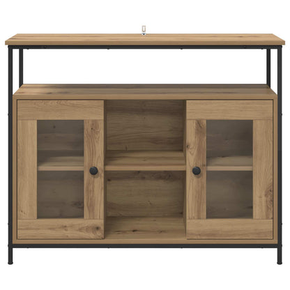 Servírovací Skříň Artisanový Dub 100 X 35 X 80 Cm