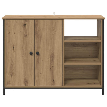 Servírovací Skříň Artisanový Dub 100 X 33 X 75 Cm