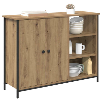 Servírovací Skříň Artisanový Dub 100 X 33 X 75 Cm