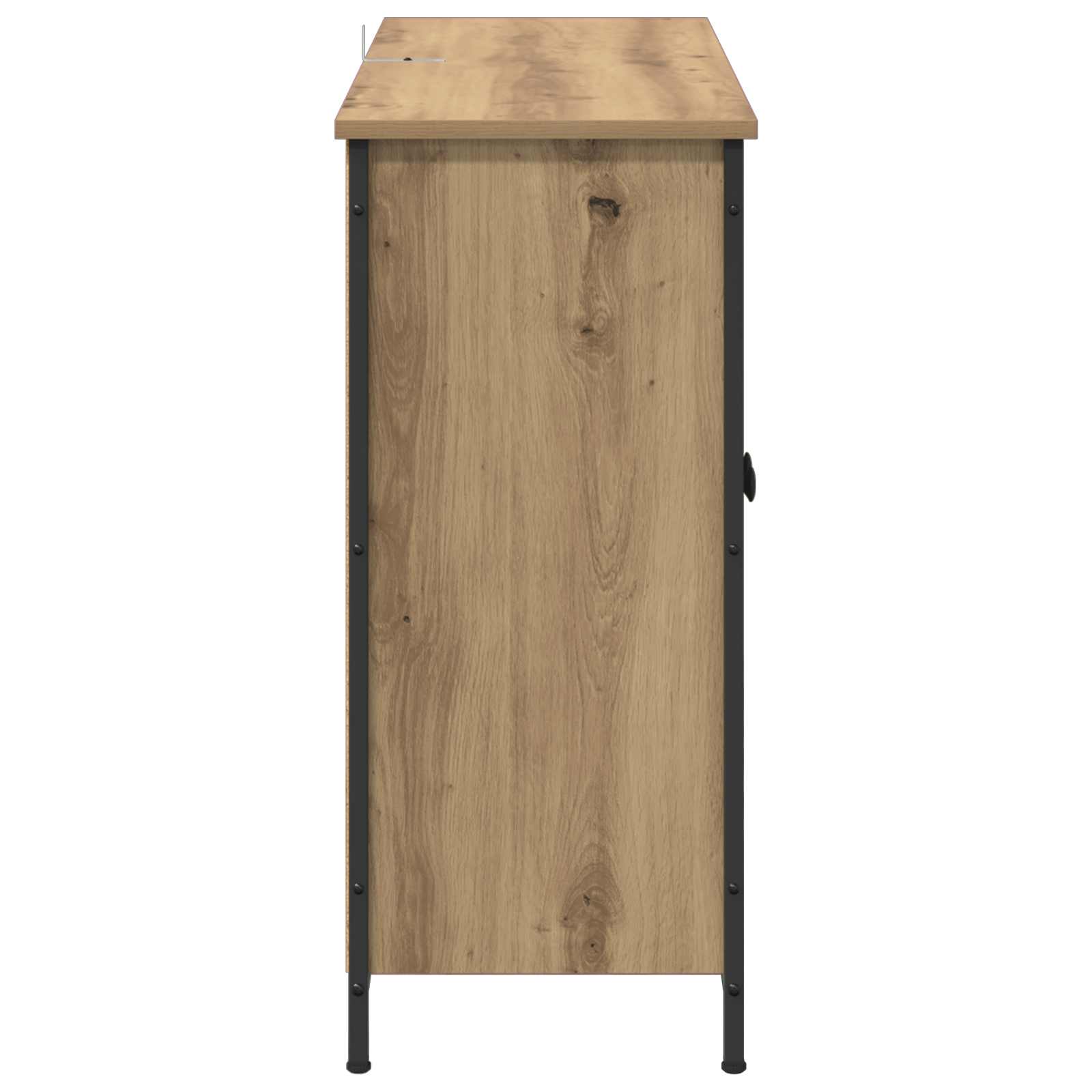 Servírovací Skříň Artisanový Dub 100 X 33 X 75 Cm