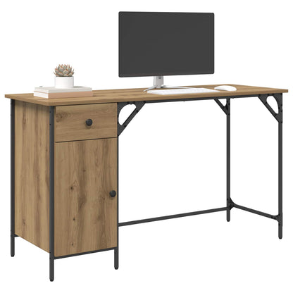 Počítačový Stůl Artisanový Dub Kompozitní Dřevo