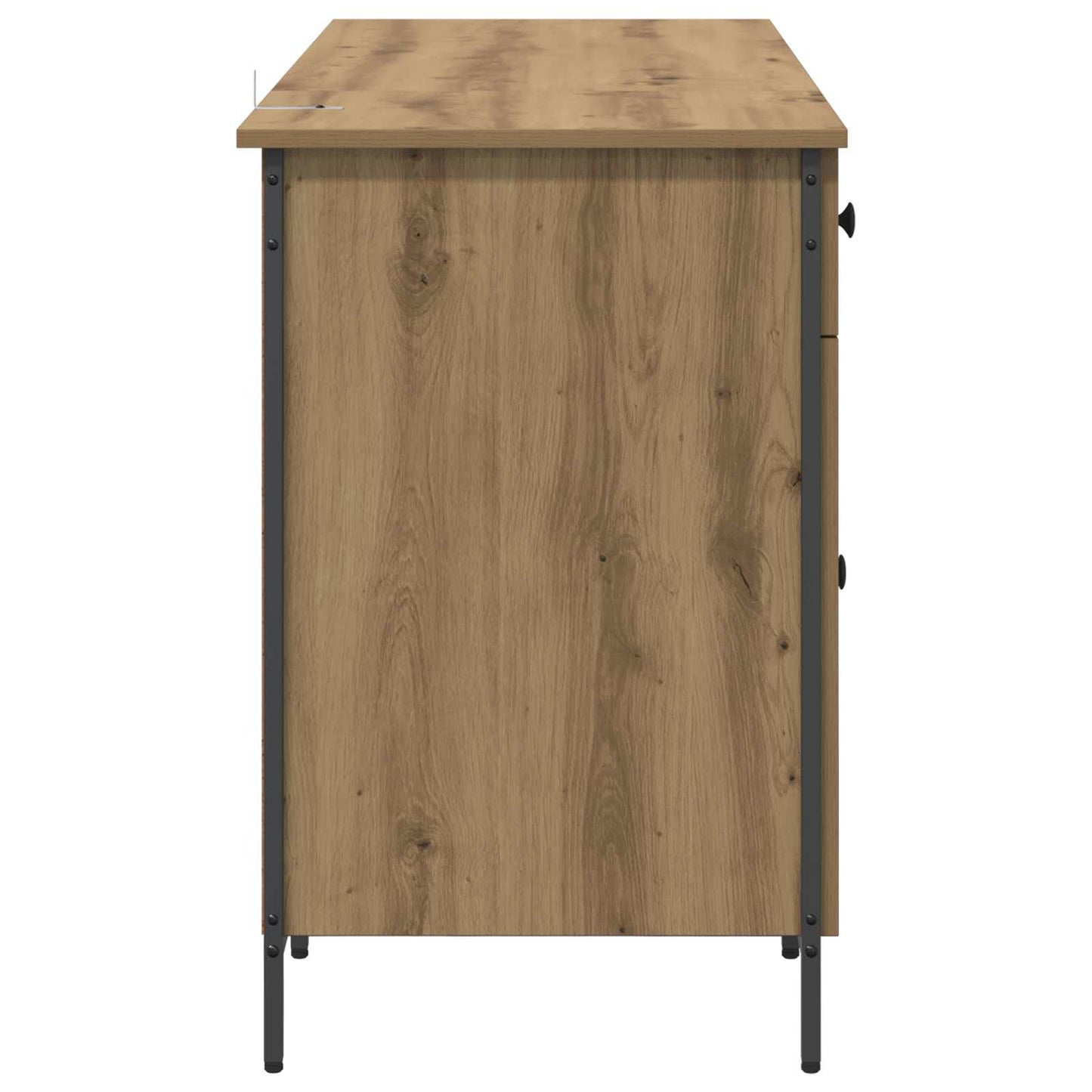 Počítačový Stůl Artisanový Dub Kompozitní Dřevo
