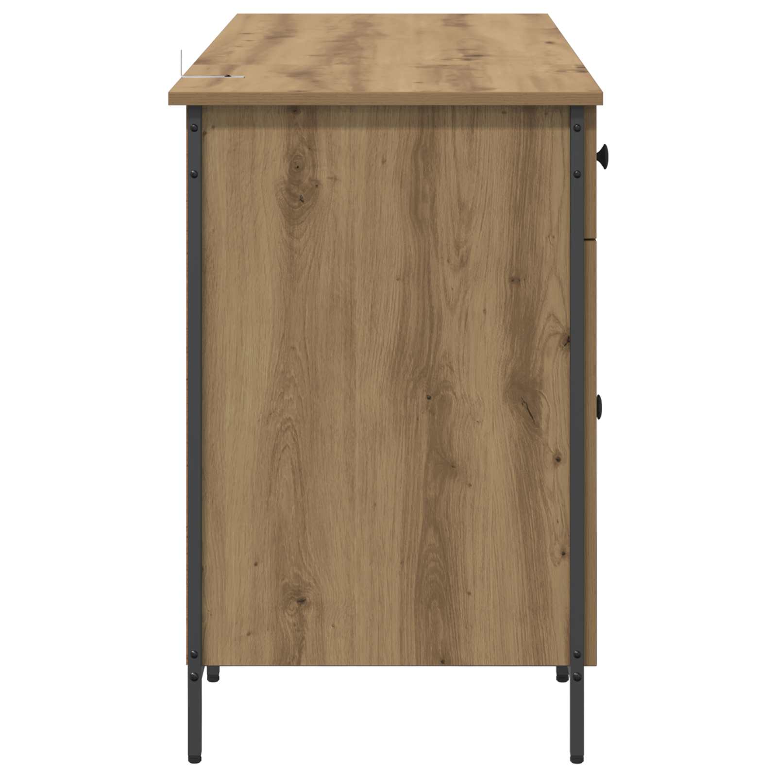 Počítačový Stůl Artisanový Dub Kompozitní Dřevo