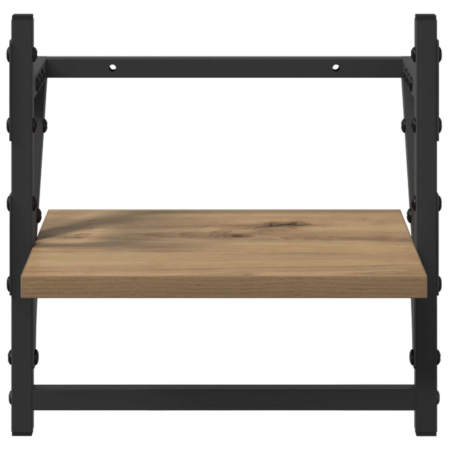 Sada Nástěnných Polic Nástěnná Montáž 6 Pcs Artisanový Dub