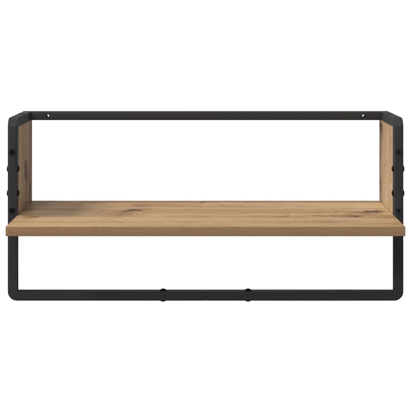 Sada Nástěnných Polic Nástěnná Montáž 6 Pcs Artisanový Dub