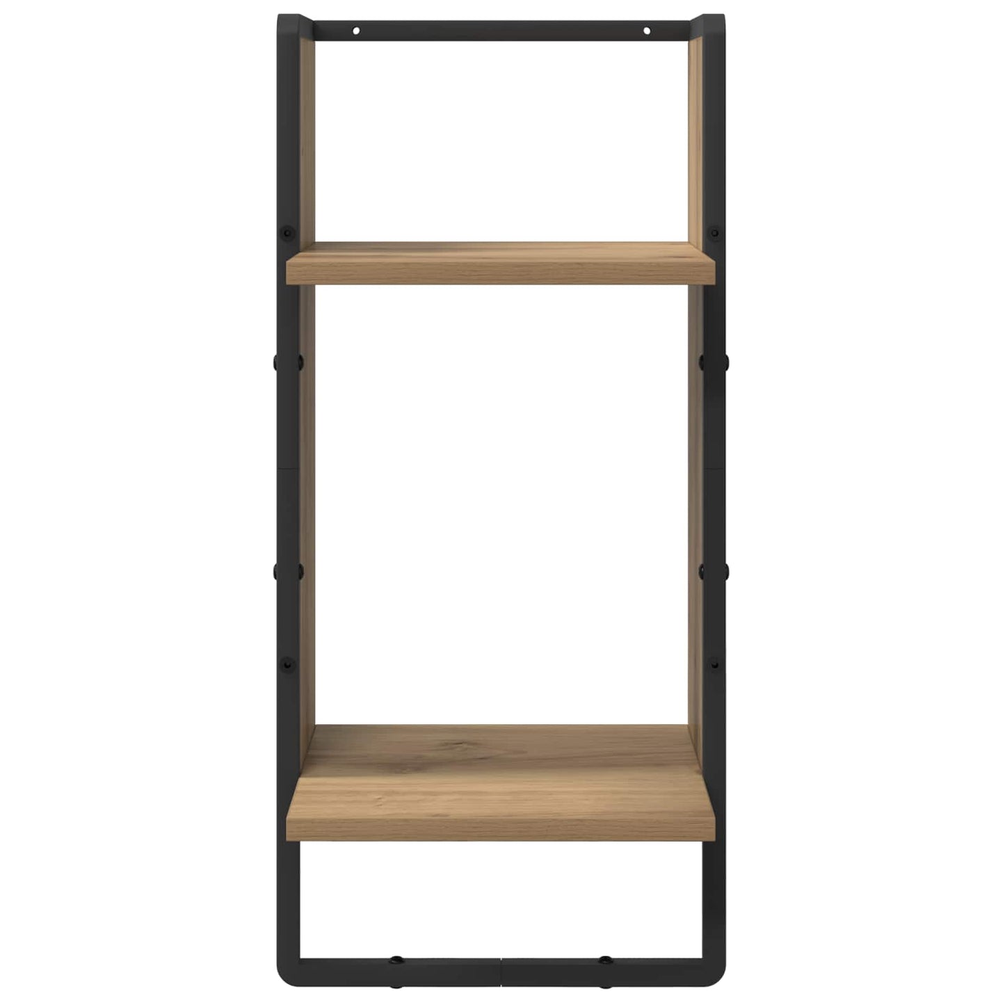 Sada Nástěnných Polic Nástěnná Montáž 6 Pcs Artisanový Dub