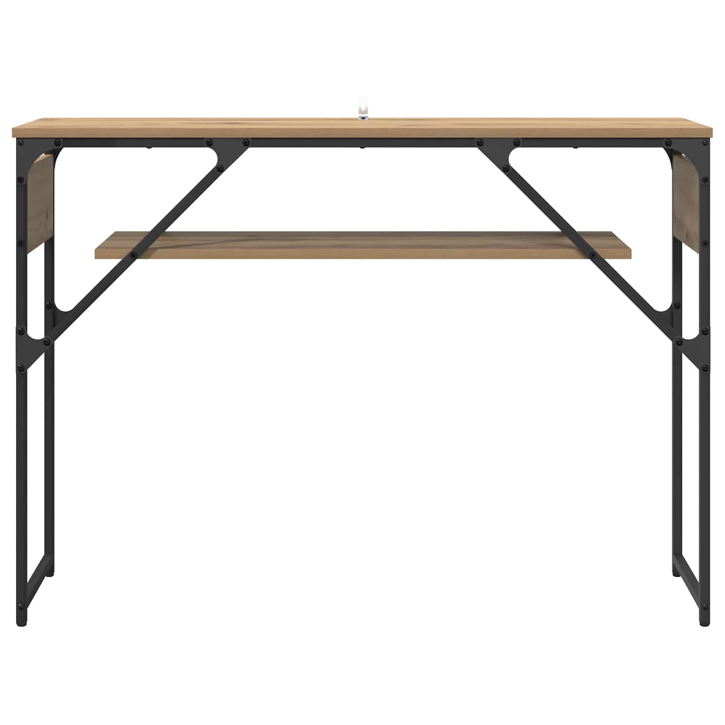 Konsole Artisanový Dub Kompozitní Dřevo 105X30X75Cm