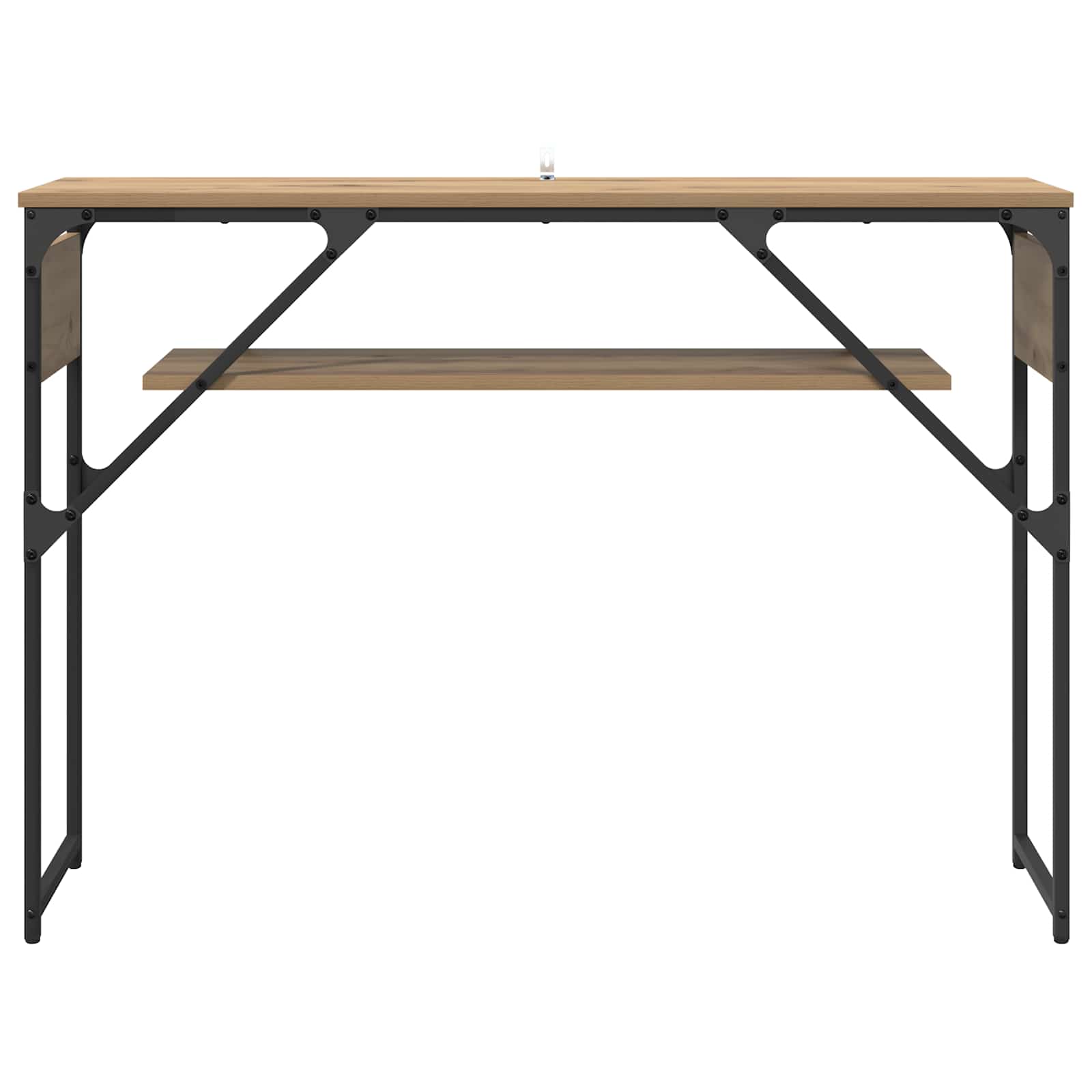 Konsole Artisanový Dub Kompozitní Dřevo 105X30X75Cm