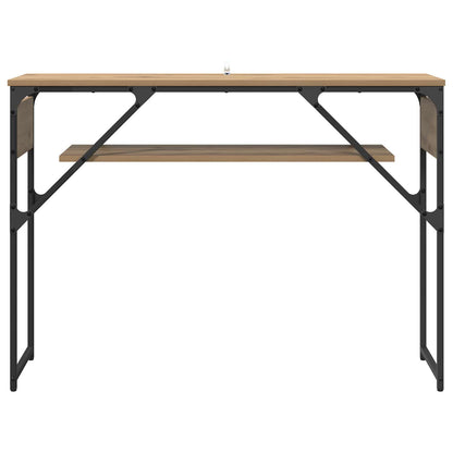 Konsole Artisanový Dub Kompozitní Dřevo 105X30X75Cm