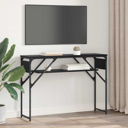 Konsole Černý Dub Kompozitní Dřevo 105X30X75Cm