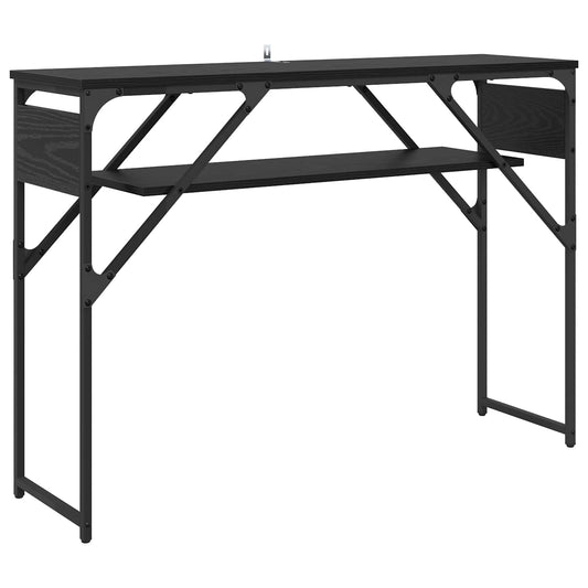 Konsole Černý Dub Kompozitní Dřevo 105X30X75Cm