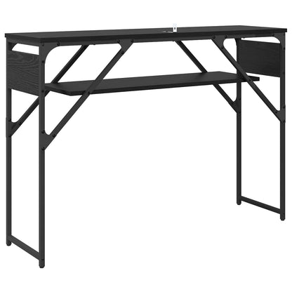 Konsole Černý Dub Kompozitní Dřevo 105X30X75Cm