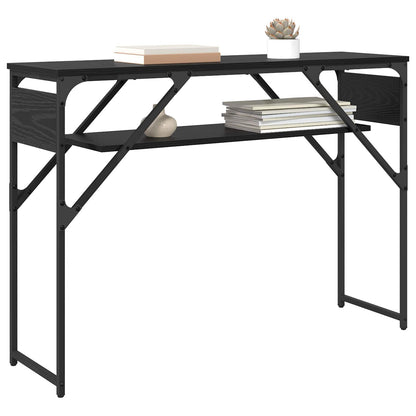 Konsole Černý Dub Kompozitní Dřevo 105X30X75Cm
