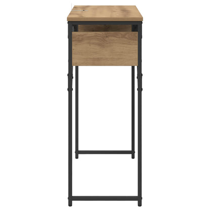 Konsole Artisanový Dub Kompozitní Dřevo 75X30X75Cm