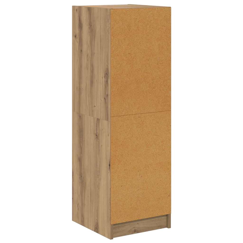 Vysoký Bufet Artisanový Dub 35 X 37 X 109 Cm Kompozitní Dřevo