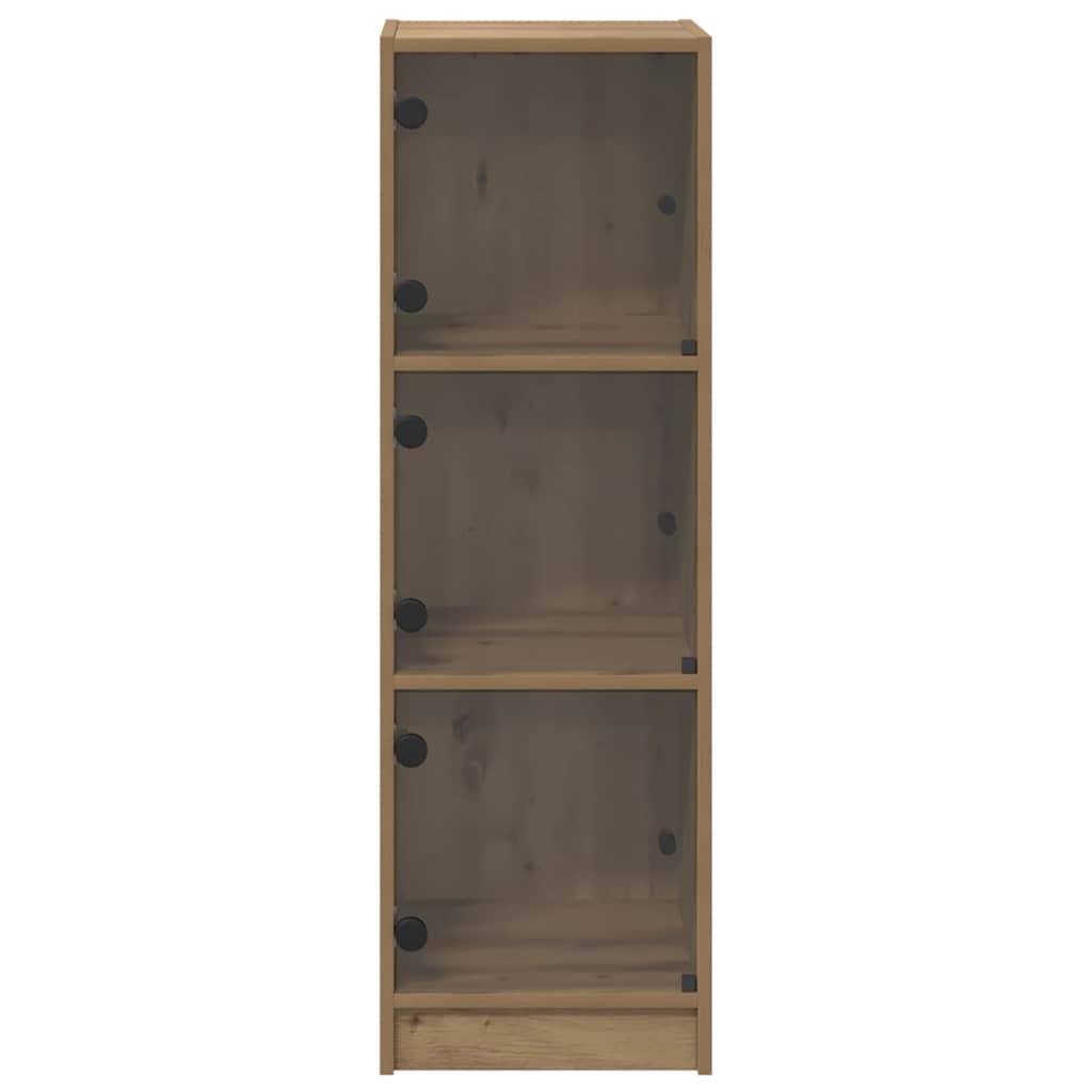 Vysoký Bufet Artisanový Dub 35 X 37 X 109 Cm Kompozitní Dřevo