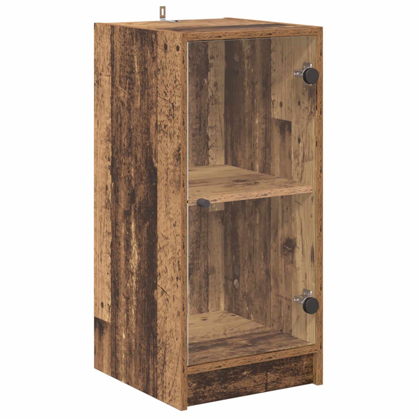 Servírovací Skříň Staré Dřevo 35 X 37 X 76 Cm Kompozitní Dřevo