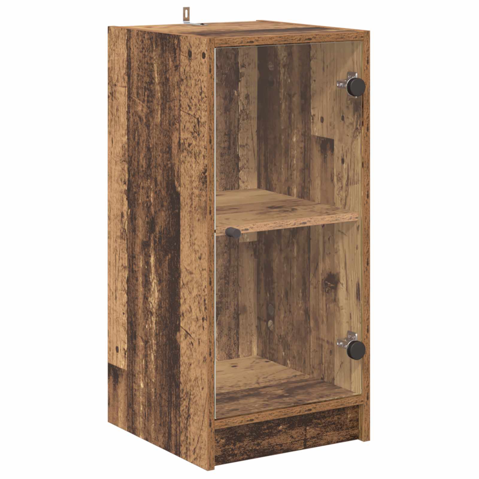 Servírovací Skříň Staré Dřevo 35 X 37 X 76 Cm Kompozitní Dřevo