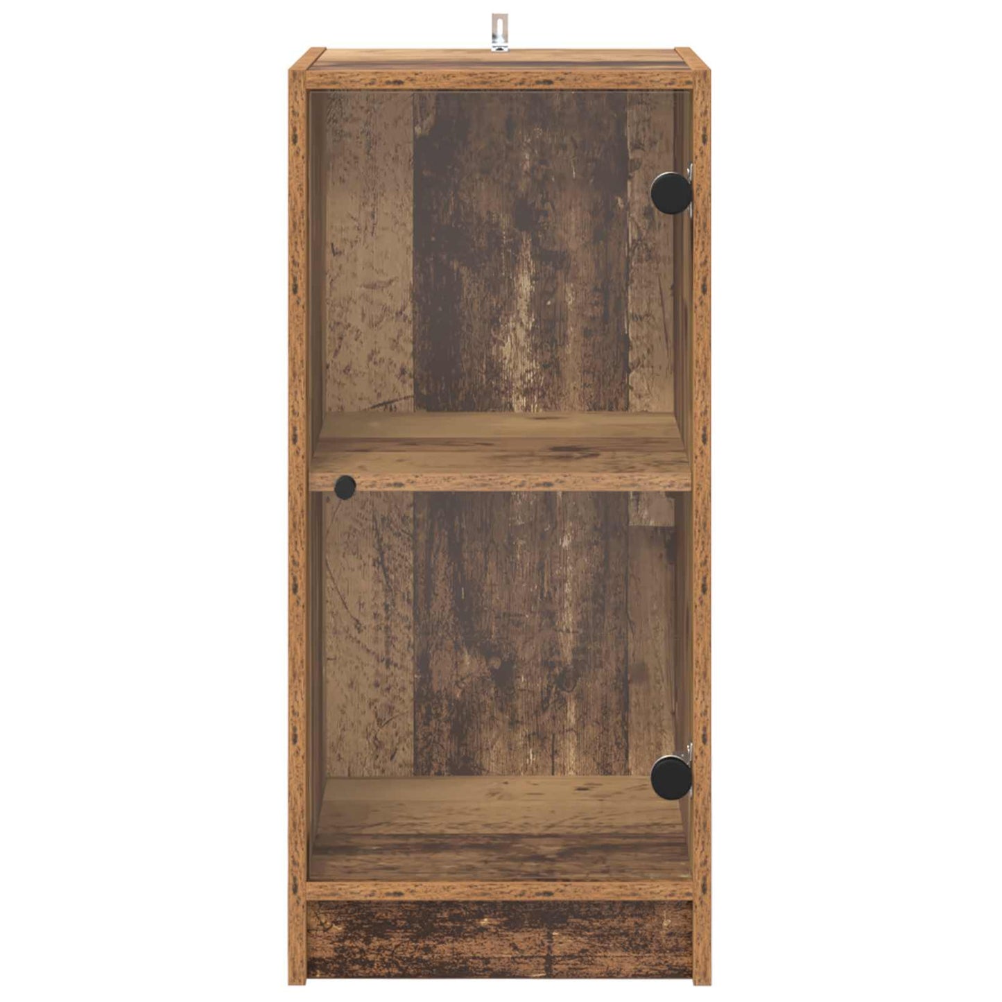 Servírovací Skříň Staré Dřevo 35 X 37 X 76 Cm Kompozitní Dřevo