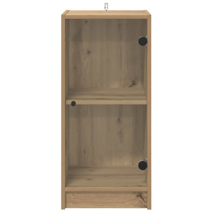 Servírovací Skříň Dub Artisan 35 X 37 X 76 Cm Kompozitní Dřevo