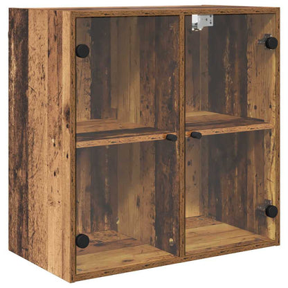 Nástěnná Skříňka 68 X 37 X 68,5 Cm Kompozitní Dřevo Staré Dřevo