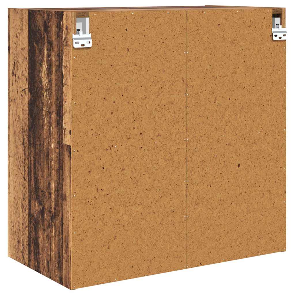 Nástěnná Skříňka 68 X 37 X 68,5 Cm Kompozitní Dřevo Staré Dřevo