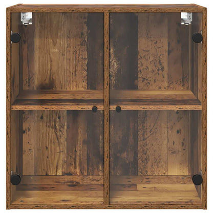 Nástěnná Skříňka 68 X 37 X 68,5 Cm Kompozitní Dřevo Staré Dřevo
