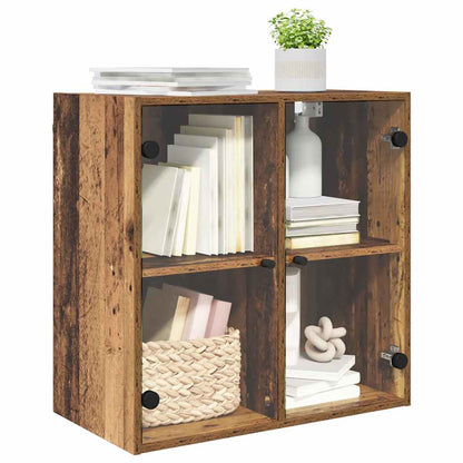 Nástěnná Skříňka 68 X 37 X 68,5 Cm Kompozitní Dřevo Staré Dřevo