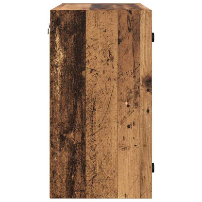 Nástěnná Skříňka 68 X 37 X 68,5 Cm Kompozitní Dřevo Staré Dřevo