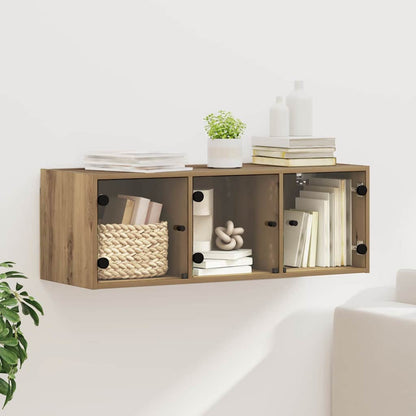 Nástěnná Skříňka 102 X 37 X 35 Cm Kompozitní Dřevo