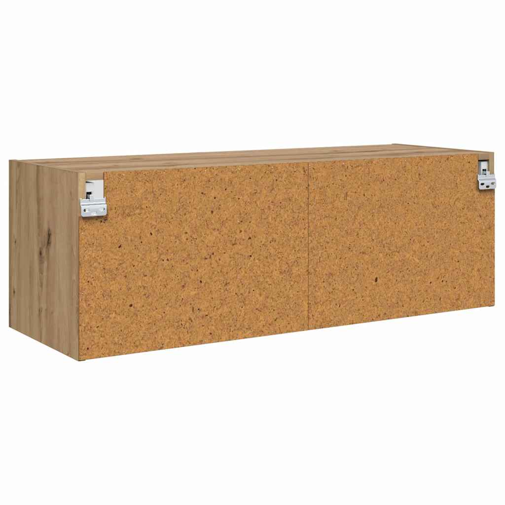 Nástěnná Skříňka 102 X 37 X 35 Cm Kompozitní Dřevo