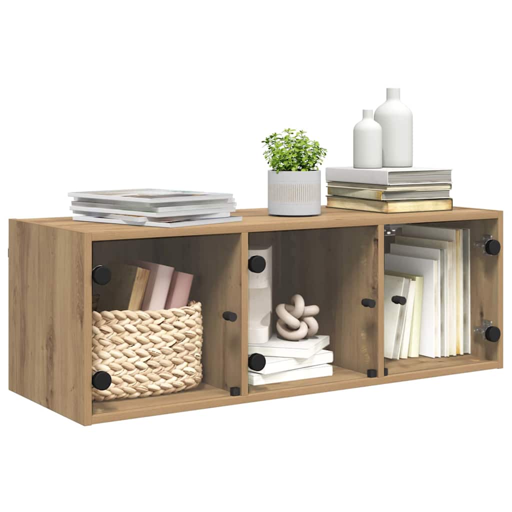 Nástěnná Skříňka 102 X 37 X 35 Cm Kompozitní Dřevo