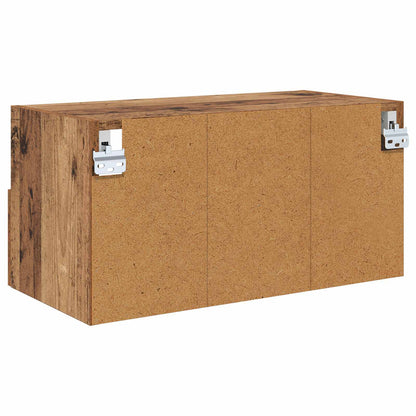 Tv Wall Cabinet 60 X 30 X 30 Cm Staré Dřevo Kompozitní Dřevo