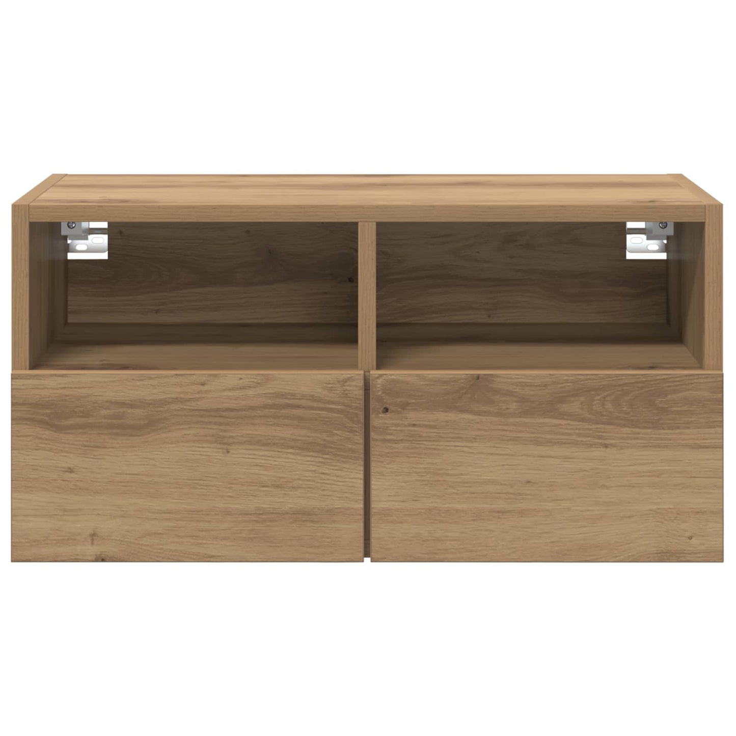 Tv Wall Cabinet 60 X 30 X 30 Cm Artisanový Dub Kompozitní Dřevo