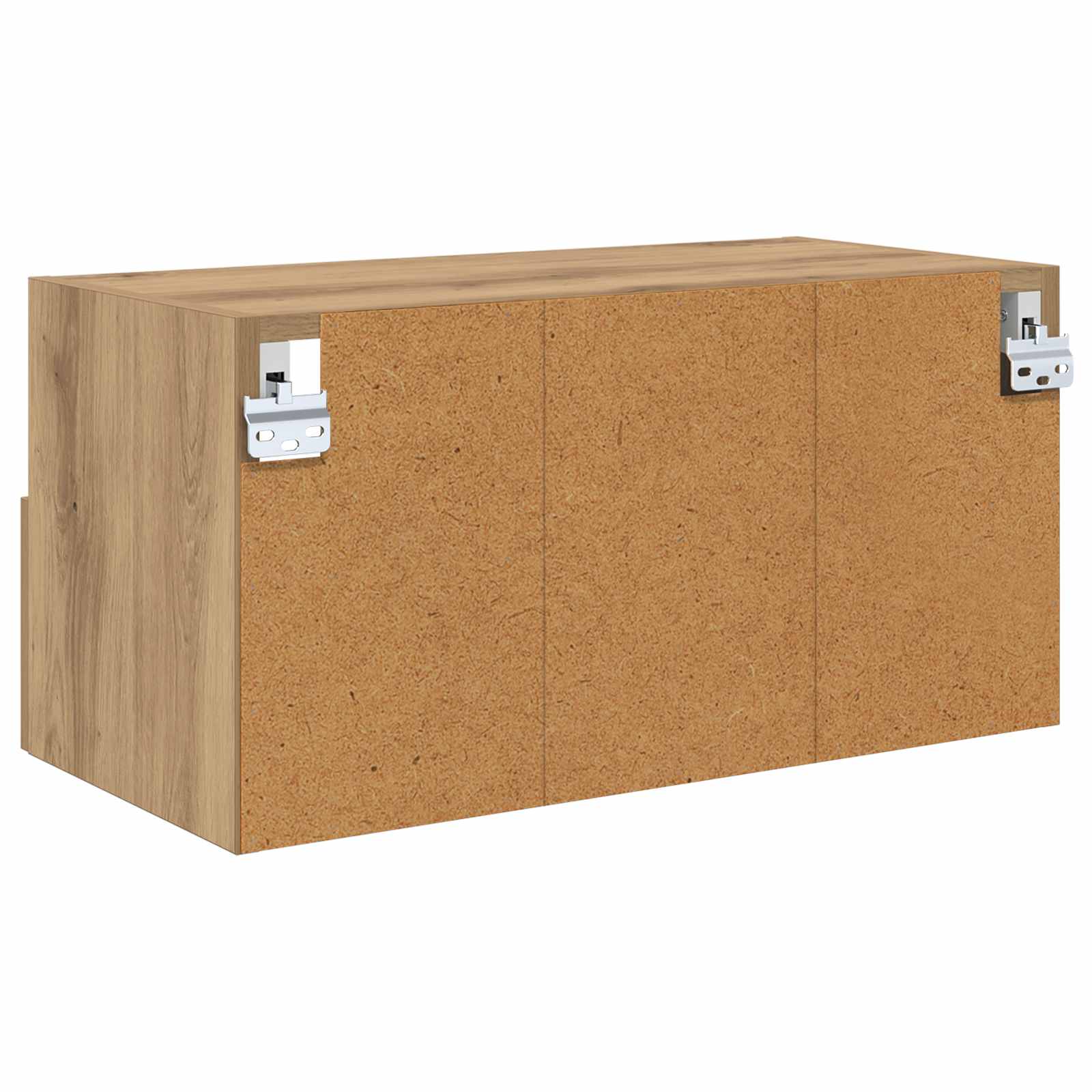 Skříňky Na Tv Zeď 2 Pcs Artisanový Dub Kompozitní Dřevo