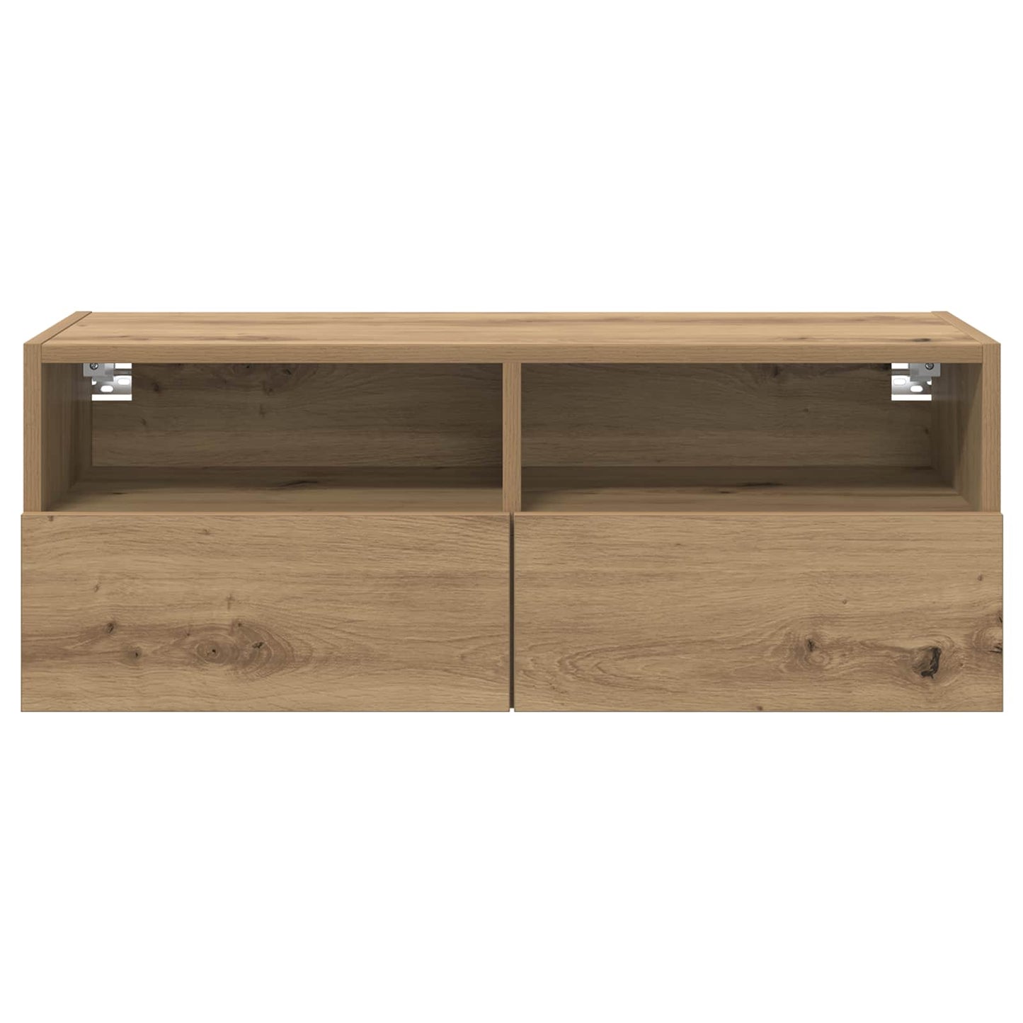 Tv Wall Cabinet 80 X 30 X 30 Cm Artisanový Dub Kompozitní Dřevo