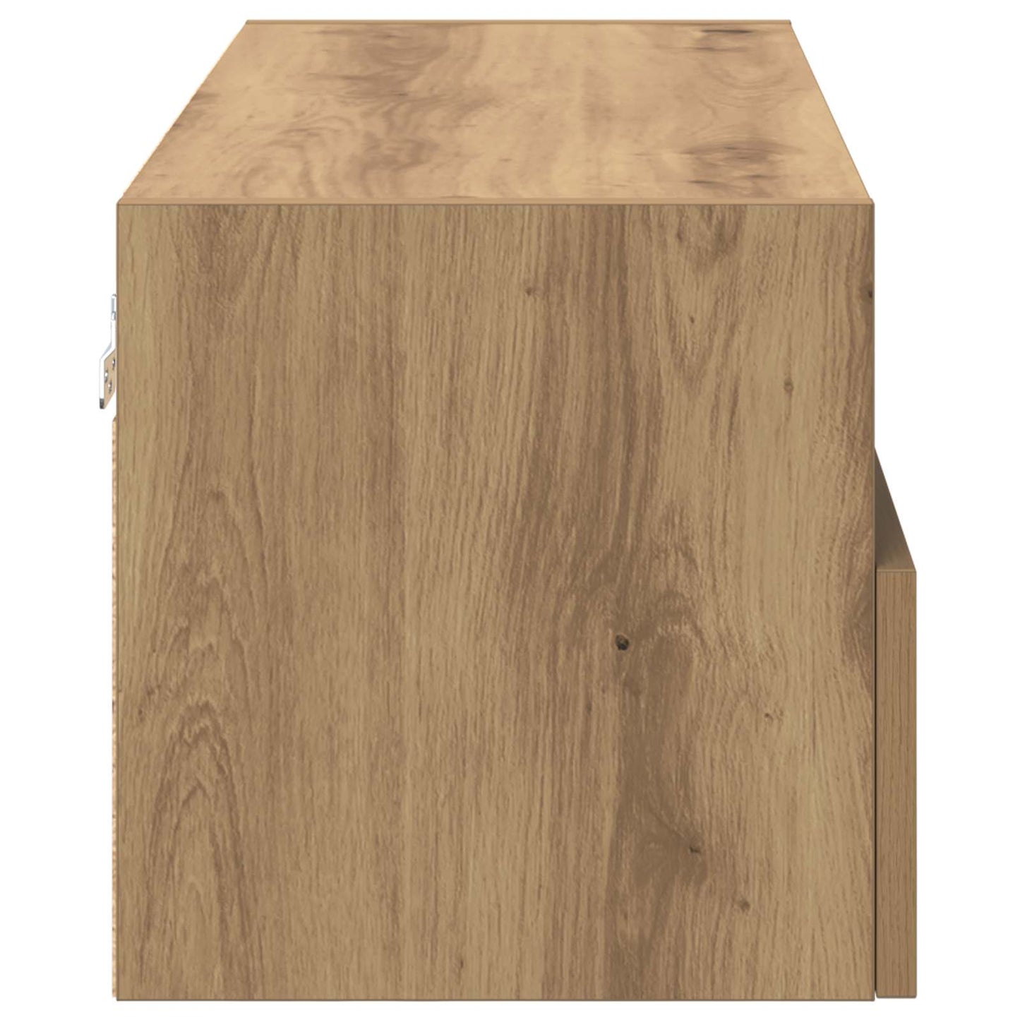 Tv Wall Cabinet 80 X 30 X 30 Cm Artisanový Dub Kompozitní Dřevo