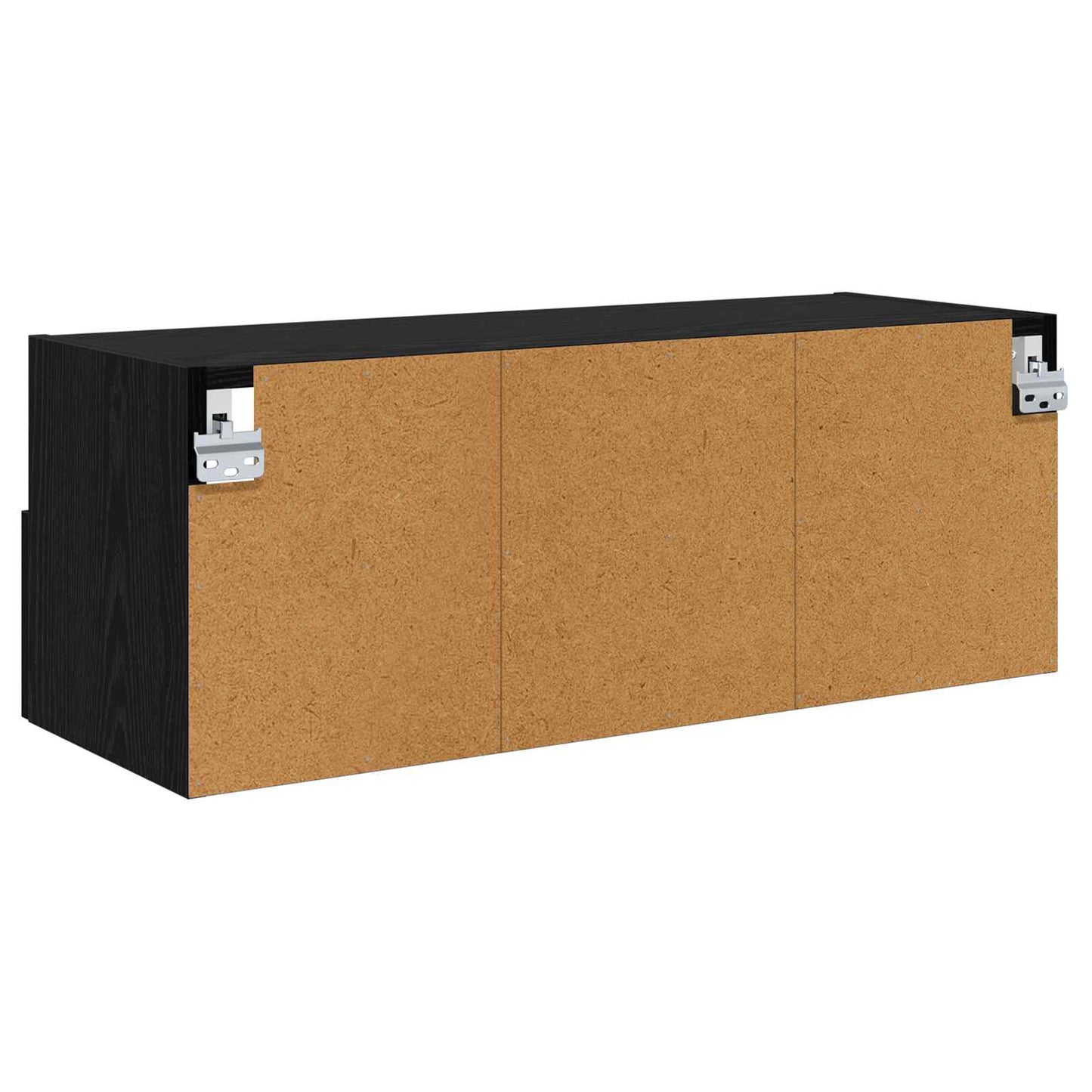 Tv Wall Cabinet 80 X 30 X 30 Cm Černý Dub Kompozitní Dřevo